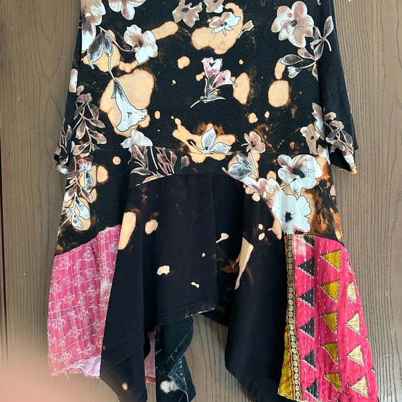 The Morgan Factory flowy breezy boho shirt in size L-3x - Picture 2 of 8